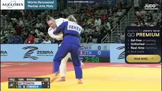 EK Judo 2024 NL teams C.Dijkstra vs G.Strangherlin