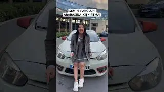 Gözde Akgün | 100.000 beğeni gelirse araba pembe renk olacak! | 