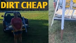 Electric fence corner post for $12. #fencing #fence #electricfence #tips #tricks