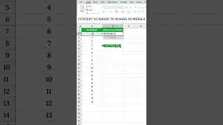 Convert Numbers to Roman Numerals in Excel – Fast & Easy!