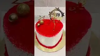 1Kg Heart Shape Cake ki Icing कैसे करें?🤫❤️