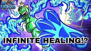 『Phoenix + Cyborg V4』THIS BUILD HAS INFINITE HEALING!!! (Blox Fruit)