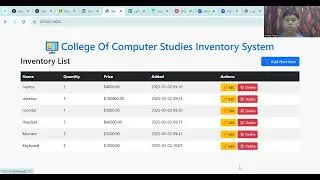 Django Application that Implements CRUD(Create, Read, Update, and Delete).
