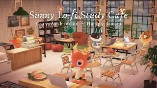 Sunny Lo-fi Study Café 📖 1 Hour Happy Lo-fi to help you focus 🎧 Studying Music | Work Aid