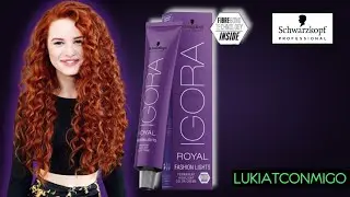 De cabello teñido a cobre sin decolorar con Igora fashion lights, con mantenimiento del tono en casa