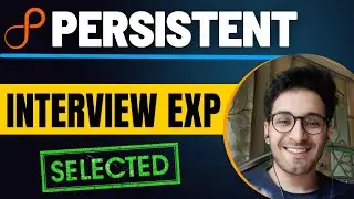Persistent Interview Experience | Placement | Technical Round | Questions