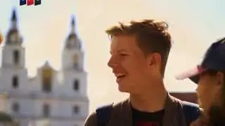 Телеканал ТРО смена логотипа на БелРос 25-09-2017 в 6-00