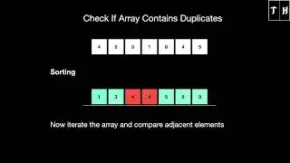 Check If Contains Duplicates - 3 Approaches | Beginner
