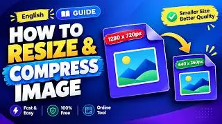[English] How to Resize & Compress Image For Free | Best Image Resizer Tool