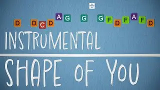 Shape of You - Boomwhackers instrumental