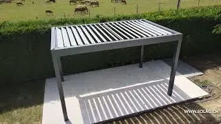Montage bioklimatisierte Pergola (1)