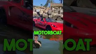Boat-Car Mishap: Driver Clueless, Crashes into Motor #BoatFail #DriverTraining