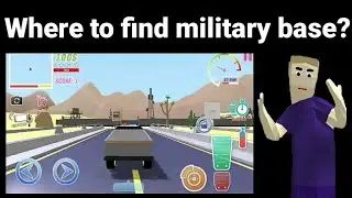 Where to find military base? Dude Theft Wars