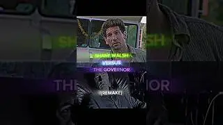 Shane Walsh vs The Governor | Battle #shanewalsh