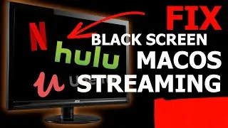 How to FIX MacOS black screen when watching a stream with 2 monitors connected