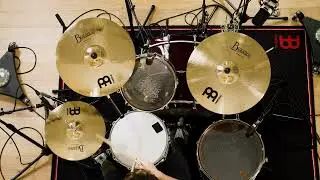 Byzance Brilliant Complete Cymbal Set by Meinl Cymbals BB-CS1 - just drums