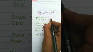 Important | Math Fact #1 