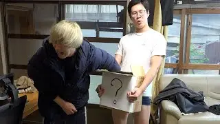 【？ボックス】謎の箱にち○ち○が入ってるドッキリ仕掛けてみた！！
