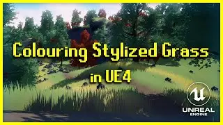 How to colour and blend Stylized Grass in UE4 [Read Description for updates!]