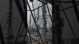 Upcoming 5G installation ongoing.
