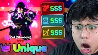UNIQUE CID (Shadow) SSS MAX STATS SHOWCASE - Anime Adventures