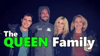The Queen Family Reunion: Stephen Amell & Katherine McNamara Share Selfies