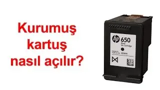How to Open a Dried Cartridge? | Repair dry cartrigde (English Subtitled)