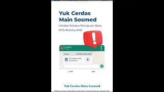 Modus Penipuan Baru !! Jangan Klik APK TPS Pemilu !! Bikin Saldo Hilang !!