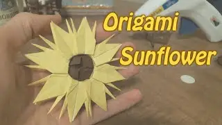 Origami Sunflower