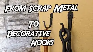 Forging old steel into new hooks for a 95 year old Lodge