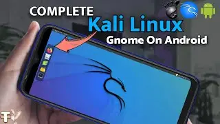 Kali Linux With Gnome Dock Extension On Android