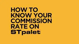 How to know and calculate vendor commission charge on Palet's online marketplace