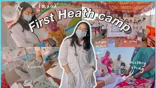 Heath camp in first year MBBS 👩🏻‍⚕️🩺