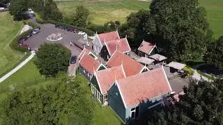 Drone Vlucht   Schokland Het Dorp & Haven  September 2021