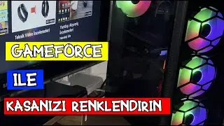 GAMEFORCE MIDLIGHT ARGB FAN,ARGB FAN NASIL TAKILIR KASANIZI RENKLENDİRİN SESE DUYARLI