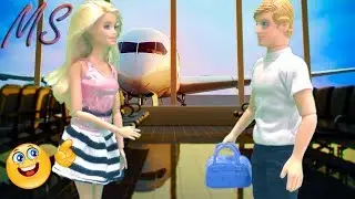 Мультик с куклами Барби летит в Париж Показ мод Барби топ-модель 5-ая Серия