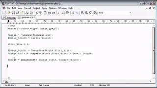 Beginner PHP Tutorial   158   Protecting Email with String to Image Part 2 flv