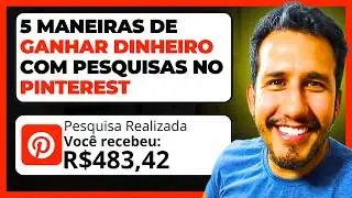 [Pinterest] Segredo p/ Lucrar na Internet - 5 Maneiras de Ganhar Dinheiro com Pesquisas no Pinterest
