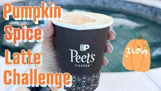 It's Pumpkin Spice Latte Season, And We're Putting Peet's To The Test!  #PSL Challenge
