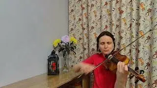 I.S. Bach Gavotte for violin from the third partita E-dur