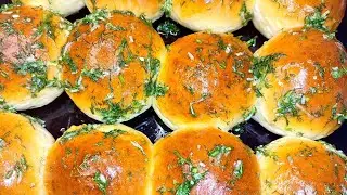 УДИВИТЕЛЬНО ПРОСТО и ТАК ВКУСНО💯 БУЛОЧКИ КАК ПУХ✅