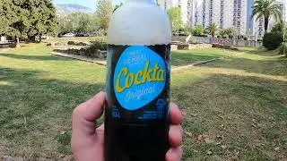 Trying soda from the former Yugoslavia in Bar Montenegro 🇲🇪