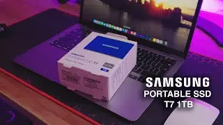 Samsung Portable SSD T7 1TB - Unboxing