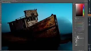 How to make a black and white photo in photoshop