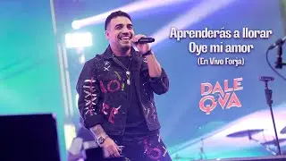 Dale Q´ Va - Aprenderás a llorar - Oye mi amor (en vivo Forja)