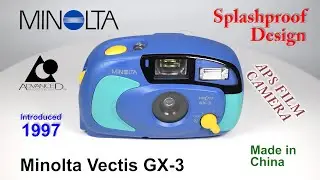 1997 Minolta Vectis GX-3 - APS Film Camera