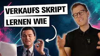 Verkaufs Skript lernen wie Leonardo DiCaprio
