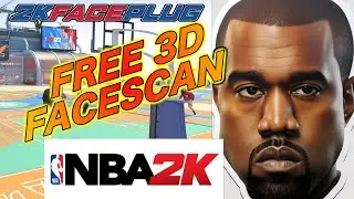 *FREE* KANYE WEST 3D FACE SCAN *ALL 2K VERSIONS*
