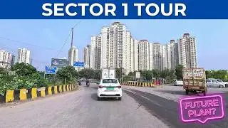 ✅SECTOR 1 Greater Noida West Full Tour | Location & Future Plan 🔥