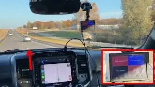 Smart Dashcam Lane Departure Test